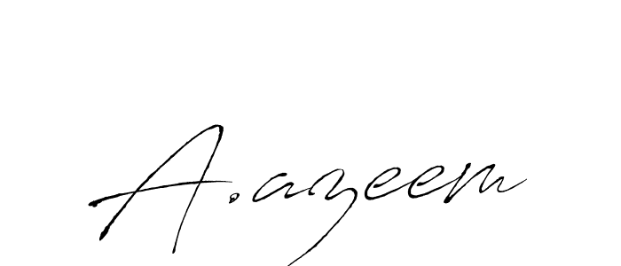 Once you've used our free online signature maker to create your best signature Antro_Vectra style, it's time to enjoy all of the benefits that A.azeem name signing documents. A.azeem signature style 6 images and pictures png