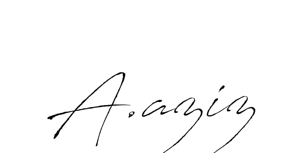 This is the best signature style for the A.aziz name. Also you like these signature font (Antro_Vectra). Mix name signature. A.aziz signature style 6 images and pictures png