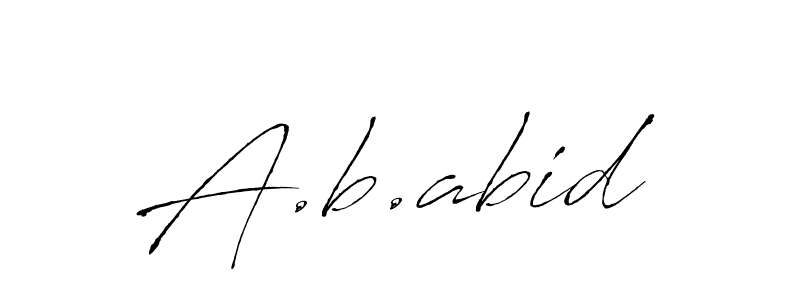 Similarly Antro_Vectra is the best handwritten signature design. Signature creator online .You can use it as an online autograph creator for name A.b.abid. A.b.abid signature style 6 images and pictures png