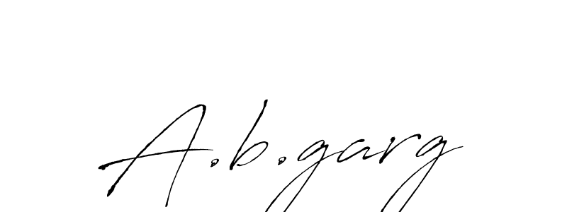 Also we have A.b.garg name is the best signature style. Create professional handwritten signature collection using Antro_Vectra autograph style. A.b.garg signature style 6 images and pictures png