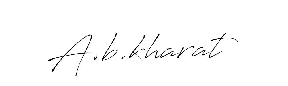 Here are the top 10 professional signature styles for the name A.b.kharat. These are the best autograph styles you can use for your name. A.b.kharat signature style 6 images and pictures png