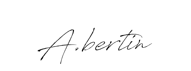 How to Draw A.bertin signature style? Antro_Vectra is a latest design signature styles for name A.bertin. A.bertin signature style 6 images and pictures png