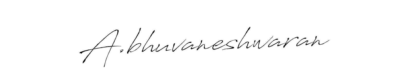 This is the best signature style for the A.bhuvaneshwaran name. Also you like these signature font (Antro_Vectra). Mix name signature. A.bhuvaneshwaran signature style 6 images and pictures png