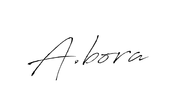 You should practise on your own different ways (Antro_Vectra) to write your name (A.bora) in signature. don't let someone else do it for you. A.bora signature style 6 images and pictures png
