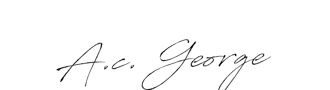 Once you've used our free online signature maker to create your best signature Antro_Vectra style, it's time to enjoy all of the benefits that A.c. George name signing documents. A.c. George signature style 6 images and pictures png