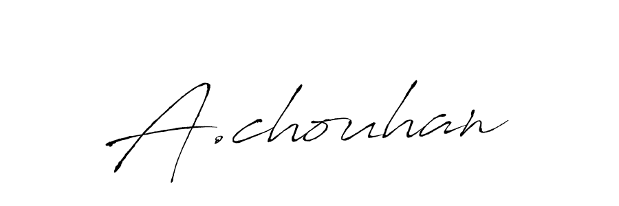 Make a beautiful signature design for name A.chouhan. Use this online signature maker to create a handwritten signature for free. A.chouhan signature style 6 images and pictures png