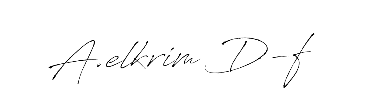 See photos of A.elkrim D-f official signature by Spectra . Check more albums & portfolios. Read reviews & check more about Antro_Vectra font. A.elkrim D-f signature style 6 images and pictures png