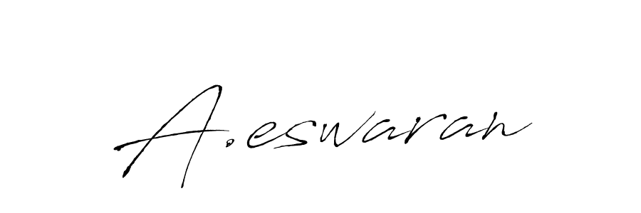 Best and Professional Signature Style for A.eswaran. Antro_Vectra Best Signature Style Collection. A.eswaran signature style 6 images and pictures png