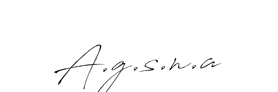 It looks lik you need a new signature style for name A.g.s.n.a. Design unique handwritten (Antro_Vectra) signature with our free signature maker in just a few clicks. A.g.s.n.a signature style 6 images and pictures png