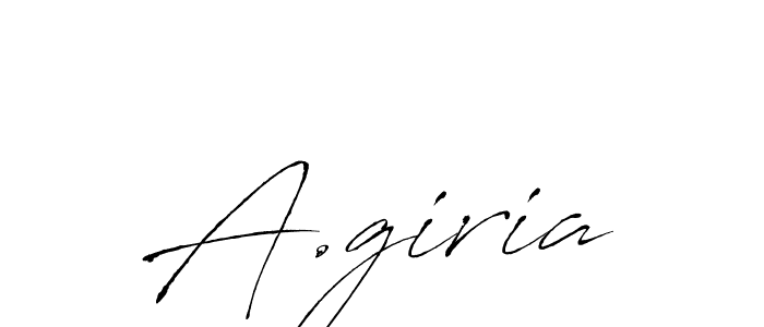 Make a short A.giria signature style. Manage your documents anywhere anytime using Antro_Vectra. Create and add eSignatures, submit forms, share and send files easily. A.giria signature style 6 images and pictures png