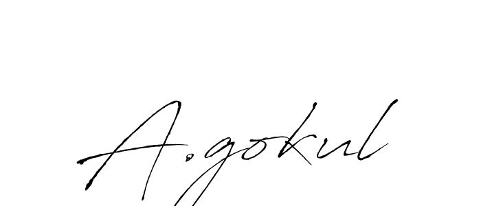 Once you've used our free online signature maker to create your best signature Antro_Vectra style, it's time to enjoy all of the benefits that A.gokul name signing documents. A.gokul signature style 6 images and pictures png