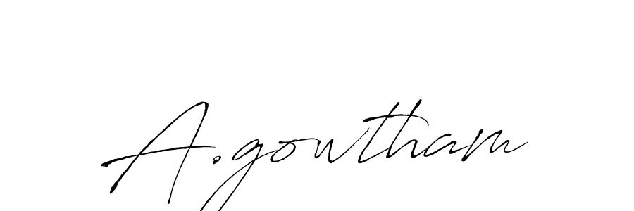 Once you've used our free online signature maker to create your best signature Antro_Vectra style, it's time to enjoy all of the benefits that A.gowtham name signing documents. A.gowtham signature style 6 images and pictures png