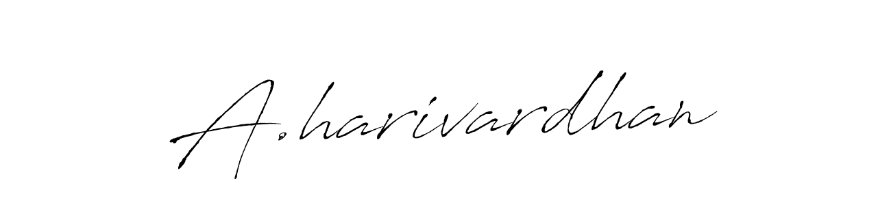 Here are the top 10 professional signature styles for the name A.harivardhan. These are the best autograph styles you can use for your name. A.harivardhan signature style 6 images and pictures png