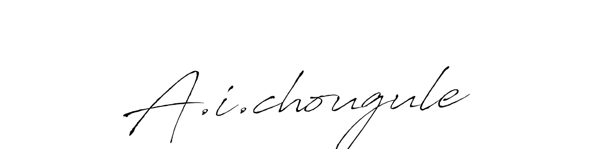 Use a signature maker to create a handwritten signature online. With this signature software, you can design (Antro_Vectra) your own signature for name A.i.chougule. A.i.chougule signature style 6 images and pictures png