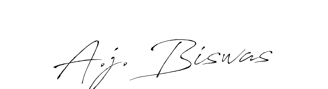 Use a signature maker to create a handwritten signature online. With this signature software, you can design (Antro_Vectra) your own signature for name A.j. Biswas. A.j. Biswas signature style 6 images and pictures png