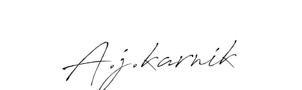 Once you've used our free online signature maker to create your best signature Antro_Vectra style, it's time to enjoy all of the benefits that A.j.karnik name signing documents. A.j.karnik signature style 6 images and pictures png