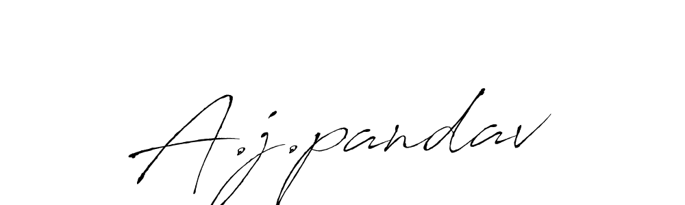 if you are searching for the best signature style for your name A.j.pandav. so please give up your signature search. here we have designed multiple signature styles  using Antro_Vectra. A.j.pandav signature style 6 images and pictures png