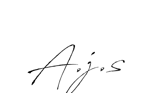 Here are the top 10 professional signature styles for the name A.j.s. These are the best autograph styles you can use for your name. A.j.s signature style 6 images and pictures png