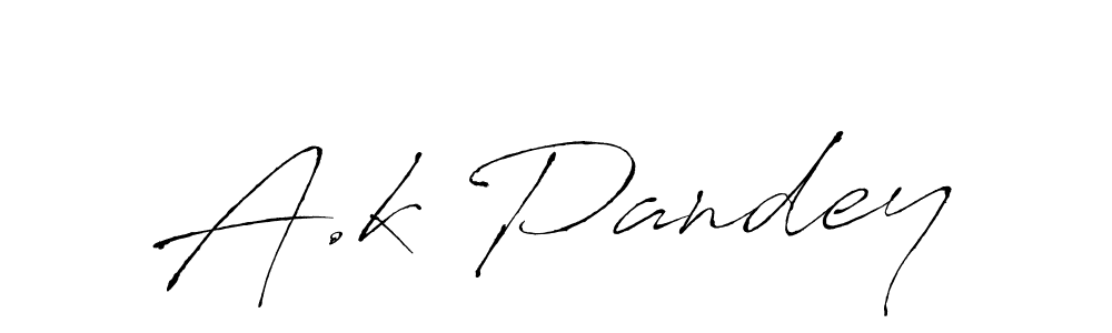 This is the best signature style for the A.k Pandey name. Also you like these signature font (Antro_Vectra). Mix name signature. A.k Pandey signature style 6 images and pictures png