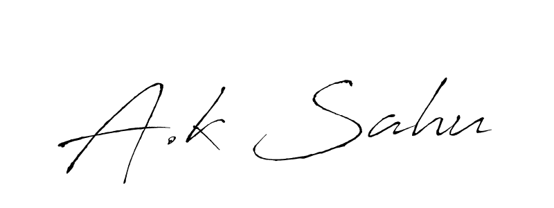 Use a signature maker to create a handwritten signature online. With this signature software, you can design (Antro_Vectra) your own signature for name A.k Sahu. A.k Sahu signature style 6 images and pictures png