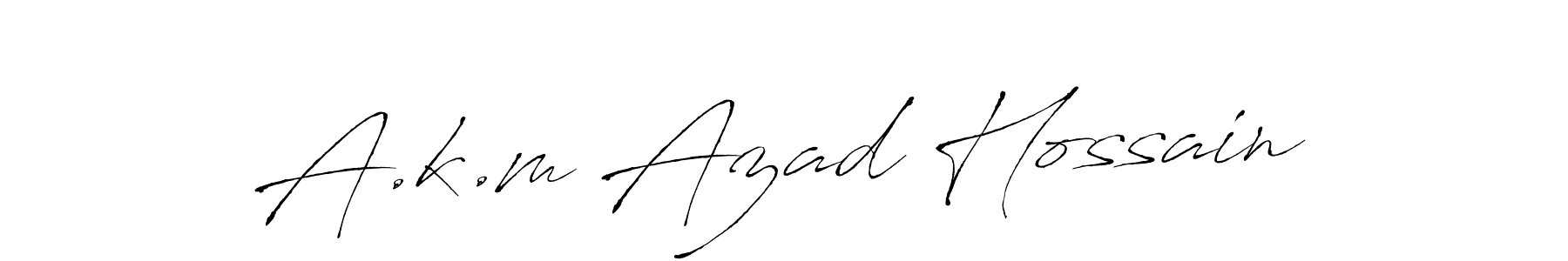 This is the best signature style for the A.k.m Azad Hossain name. Also you like these signature font (Antro_Vectra). Mix name signature. A.k.m Azad Hossain signature style 6 images and pictures png