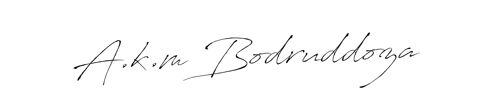 Use a signature maker to create a handwritten signature online. With this signature software, you can design (Antro_Vectra) your own signature for name A.k.m Bodruddoza. A.k.m Bodruddoza signature style 6 images and pictures png