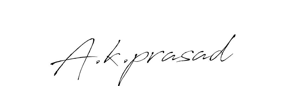 You can use this online signature creator to create a handwritten signature for the name A.k.prasad. This is the best online autograph maker. A.k.prasad signature style 6 images and pictures png