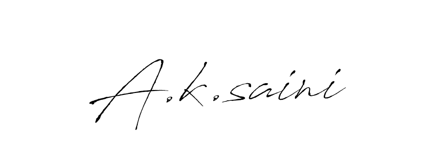 See photos of A.k.saini official signature by Spectra . Check more albums & portfolios. Read reviews & check more about Antro_Vectra font. A.k.saini signature style 6 images and pictures png