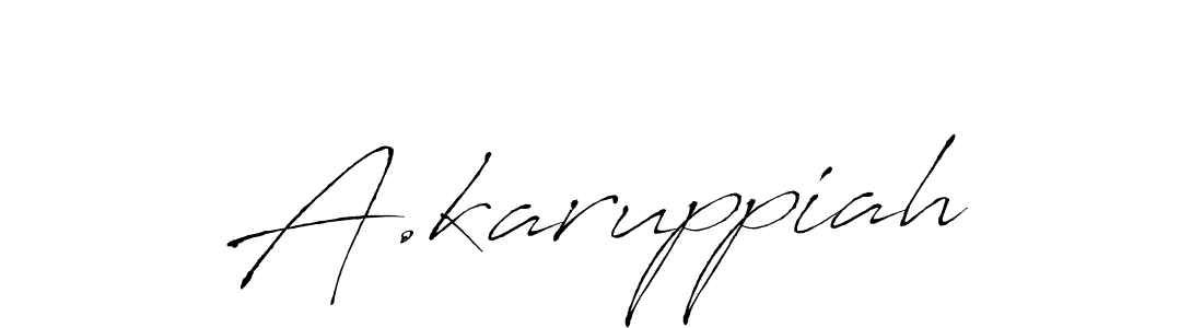 How to Draw A.karuppiah signature style? Antro_Vectra is a latest design signature styles for name A.karuppiah. A.karuppiah signature style 6 images and pictures png