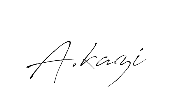 Make a beautiful signature design for name A.kazi. Use this online signature maker to create a handwritten signature for free. A.kazi signature style 6 images and pictures png