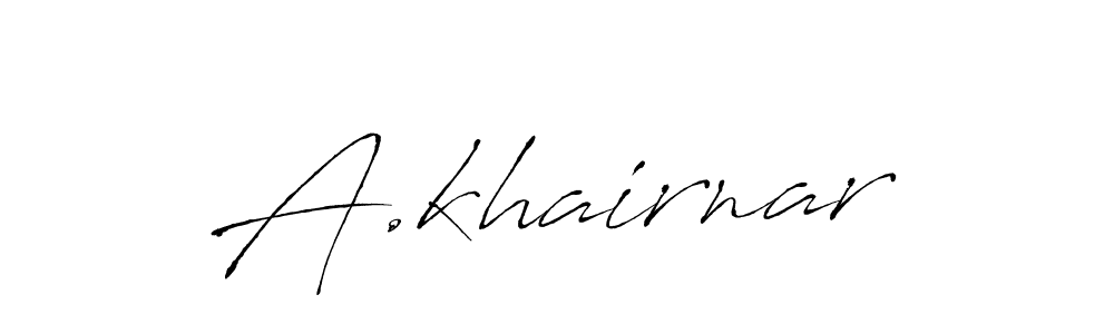 Antro_Vectra is a professional signature style that is perfect for those who want to add a touch of class to their signature. It is also a great choice for those who want to make their signature more unique. Get A.khairnar name to fancy signature for free. A.khairnar signature style 6 images and pictures png