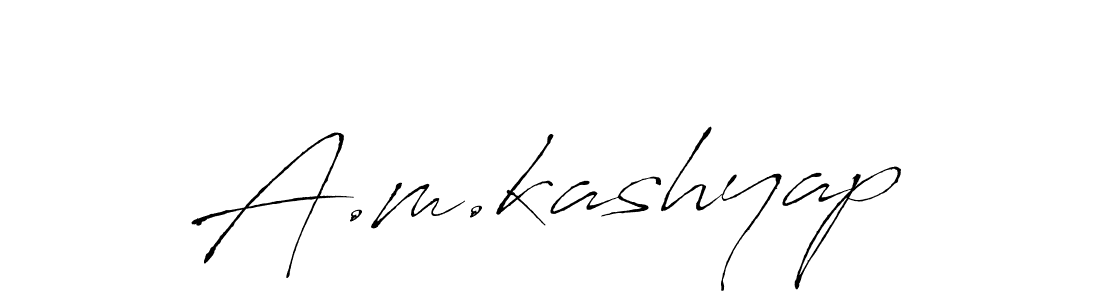 Once you've used our free online signature maker to create your best signature Antro_Vectra style, it's time to enjoy all of the benefits that A.m.kashyap name signing documents. A.m.kashyap signature style 6 images and pictures png