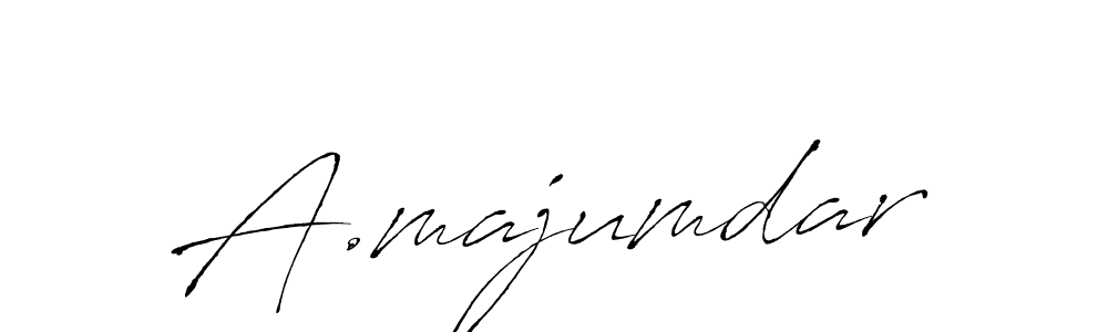 Antro_Vectra is a professional signature style that is perfect for those who want to add a touch of class to their signature. It is also a great choice for those who want to make their signature more unique. Get A.majumdar name to fancy signature for free. A.majumdar signature style 6 images and pictures png