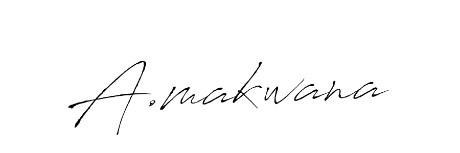 Make a beautiful signature design for name A.makwana. Use this online signature maker to create a handwritten signature for free. A.makwana signature style 6 images and pictures png