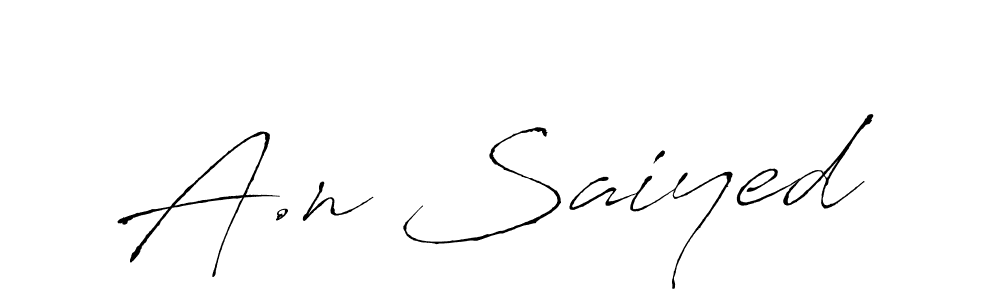 if you are searching for the best signature style for your name A.n Saiyed. so please give up your signature search. here we have designed multiple signature styles  using Antro_Vectra. A.n Saiyed signature style 6 images and pictures png