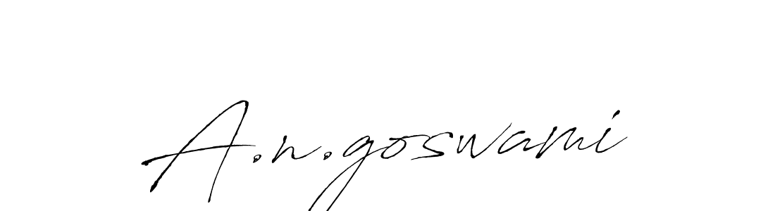 Also You can easily find your signature by using the search form. We will create A.n.goswami name handwritten signature images for you free of cost using Antro_Vectra sign style. A.n.goswami signature style 6 images and pictures png