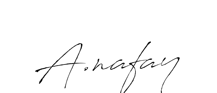 Antro_Vectra is a professional signature style that is perfect for those who want to add a touch of class to their signature. It is also a great choice for those who want to make their signature more unique. Get A.nafay name to fancy signature for free. A.nafay signature style 6 images and pictures png