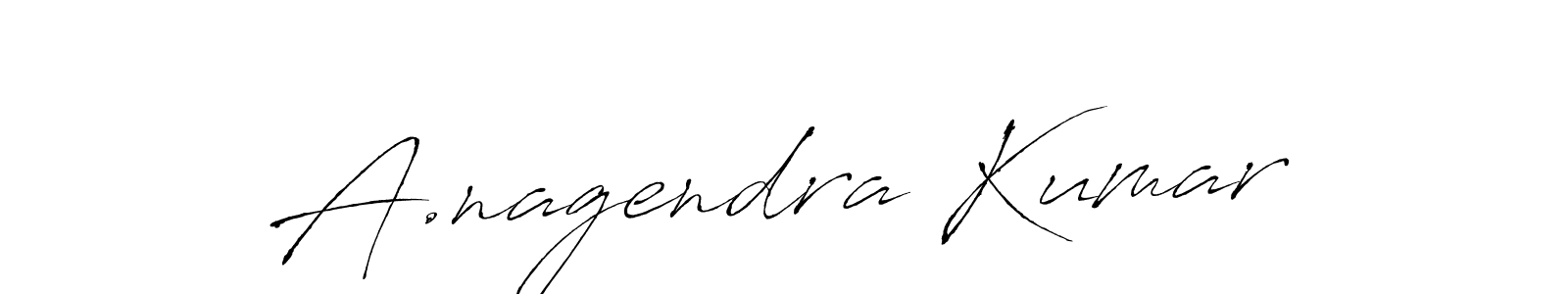It looks lik you need a new signature style for name A.nagendra Kumar. Design unique handwritten (Antro_Vectra) signature with our free signature maker in just a few clicks. A.nagendra Kumar signature style 6 images and pictures png