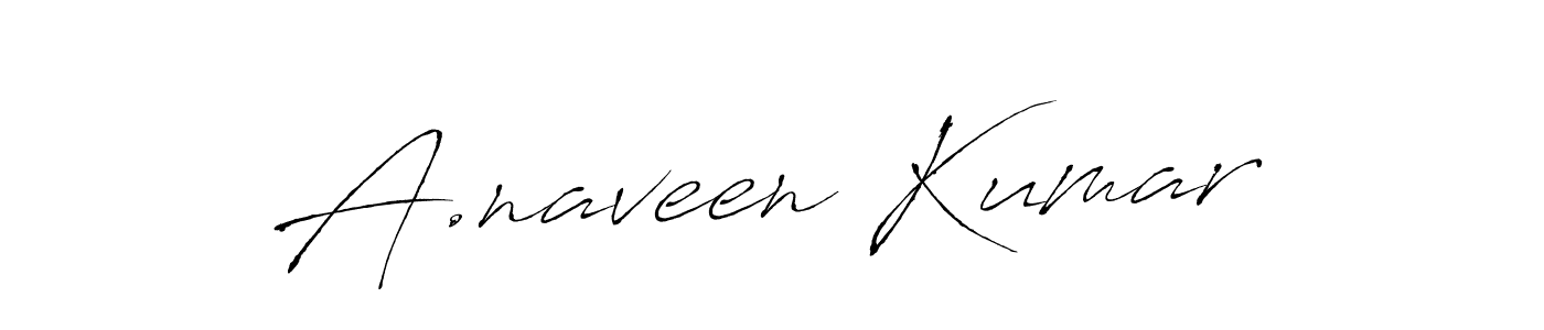 Use a signature maker to create a handwritten signature online. With this signature software, you can design (Antro_Vectra) your own signature for name A.naveen Kumar. A.naveen Kumar signature style 6 images and pictures png