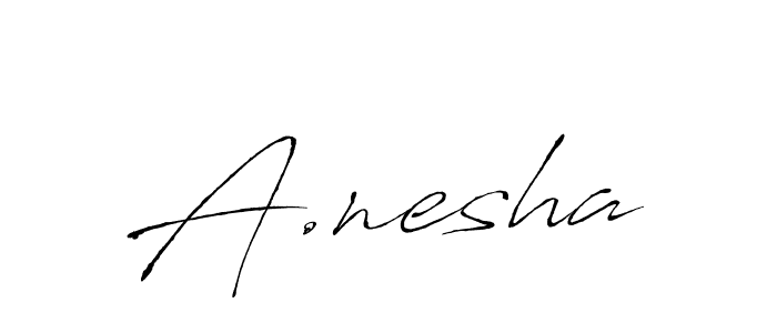 Similarly Antro_Vectra is the best handwritten signature design. Signature creator online .You can use it as an online autograph creator for name A.nesha. A.nesha signature style 6 images and pictures png