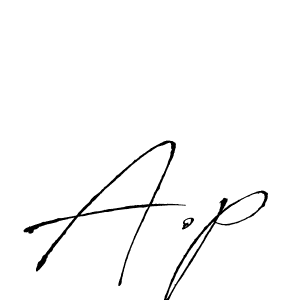 Use a signature maker to create a handwritten signature online. With this signature software, you can design (Antro_Vectra) your own signature for name A.p. A.p signature style 6 images and pictures png
