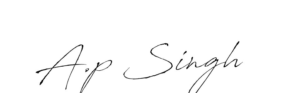 You should practise on your own different ways (Antro_Vectra) to write your name (A.p Singh) in signature. don't let someone else do it for you. A.p Singh signature style 6 images and pictures png