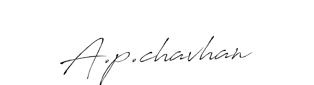 The best way (Antro_Vectra) to make a short signature is to pick only two or three words in your name. The name A.p.chavhan include a total of six letters. For converting this name. A.p.chavhan signature style 6 images and pictures png