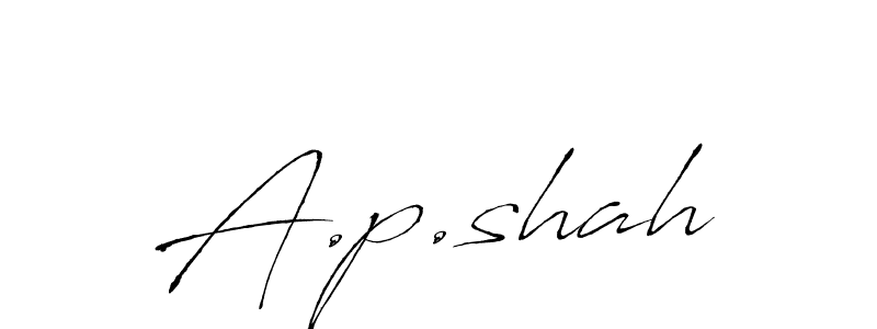 See photos of A.p.shah official signature by Spectra . Check more albums & portfolios. Read reviews & check more about Antro_Vectra font. A.p.shah signature style 6 images and pictures png