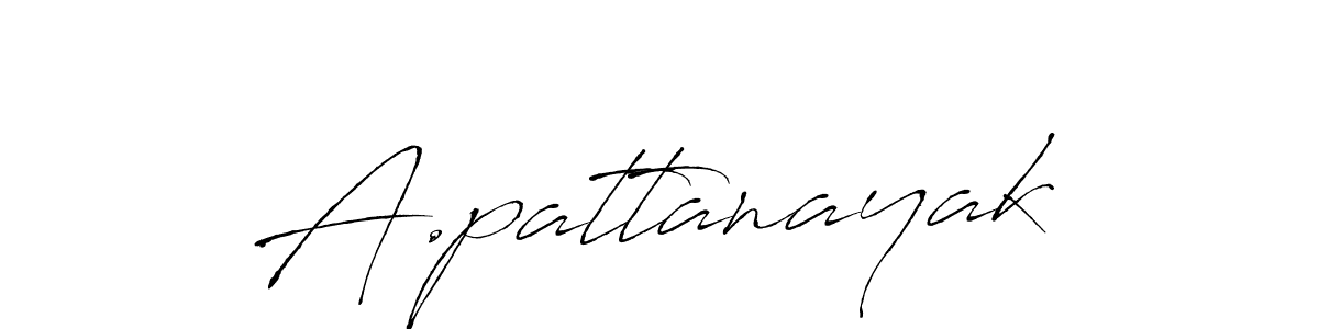 A.pattanayak stylish signature style. Best Handwritten Sign (Antro_Vectra) for my name. Handwritten Signature Collection Ideas for my name A.pattanayak. A.pattanayak signature style 6 images and pictures png