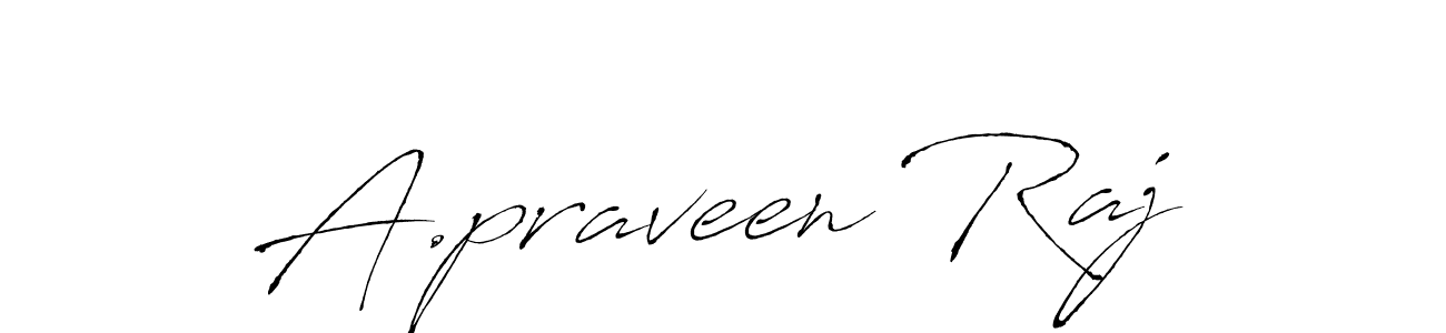 You can use this online signature creator to create a handwritten signature for the name A.praveen Raj. This is the best online autograph maker. A.praveen Raj signature style 6 images and pictures png