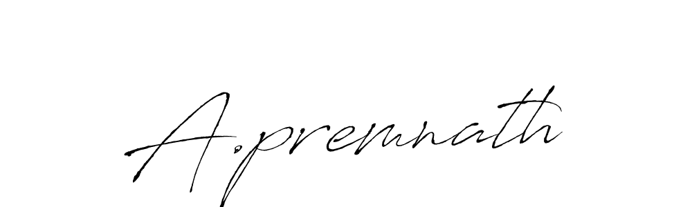 Similarly Antro_Vectra is the best handwritten signature design. Signature creator online .You can use it as an online autograph creator for name A.premnath. A.premnath signature style 6 images and pictures png