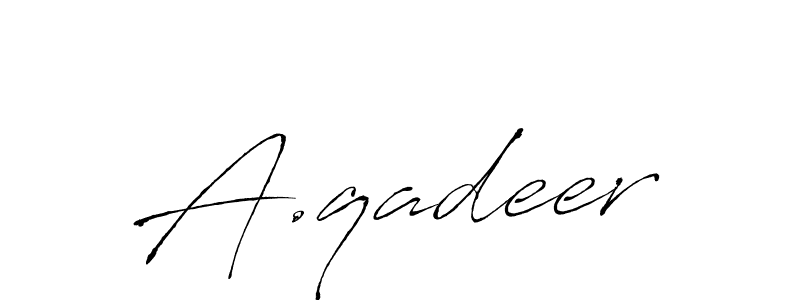 Here are the top 10 professional signature styles for the name A.qadeer. These are the best autograph styles you can use for your name. A.qadeer signature style 6 images and pictures png