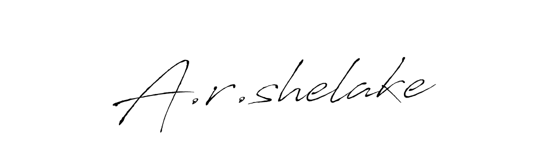 Make a beautiful signature design for name A.r.shelake. Use this online signature maker to create a handwritten signature for free. A.r.shelake signature style 6 images and pictures png