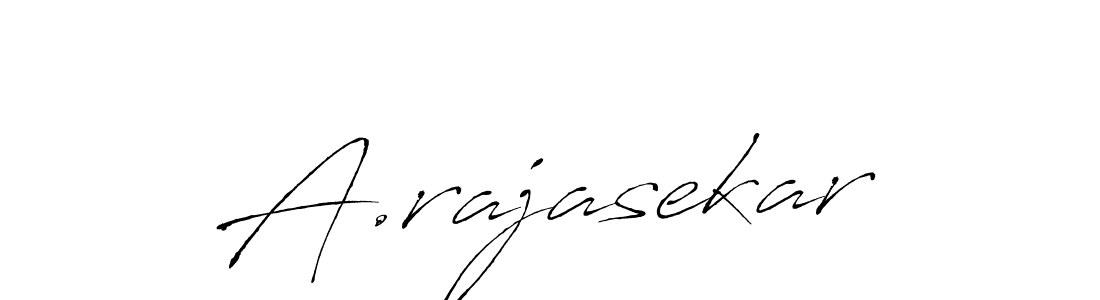 Antro_Vectra is a professional signature style that is perfect for those who want to add a touch of class to their signature. It is also a great choice for those who want to make their signature more unique. Get A.rajasekar name to fancy signature for free. A.rajasekar signature style 6 images and pictures png